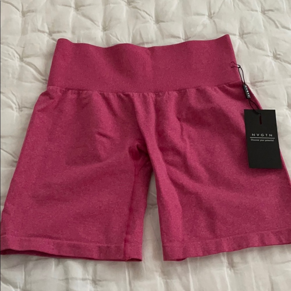 NWT NVGTN pink pro shorts